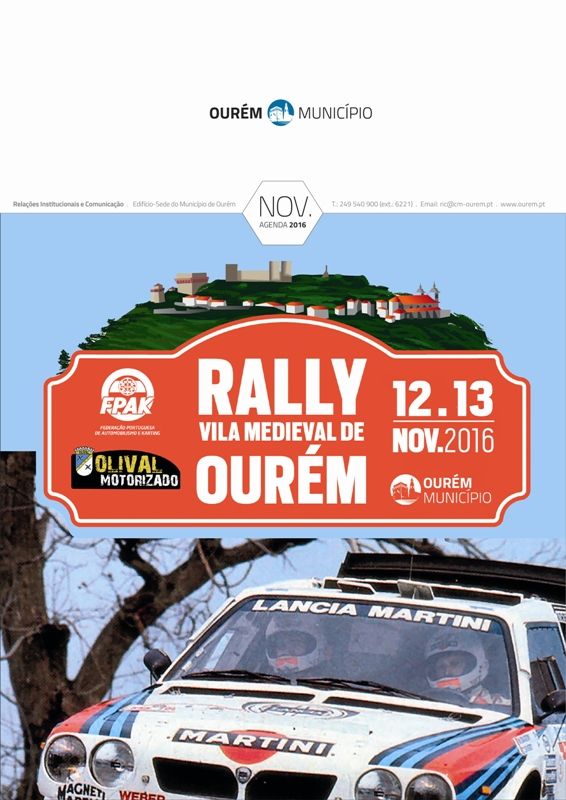 Agenda de Eventos Novembro 2016 - Município de Ourém