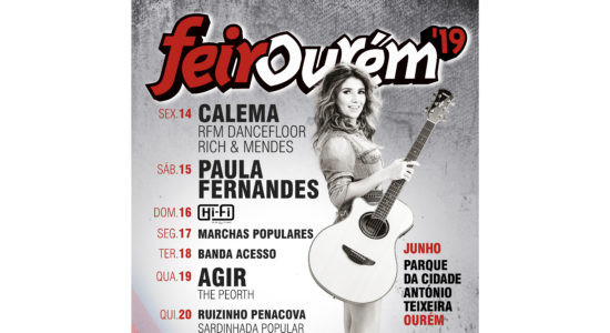 Paula Fernandes, Agir e Calema na Feirourém 2019