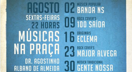 Músicas na Praça estão de volta ao centro da cidade de Ourém
