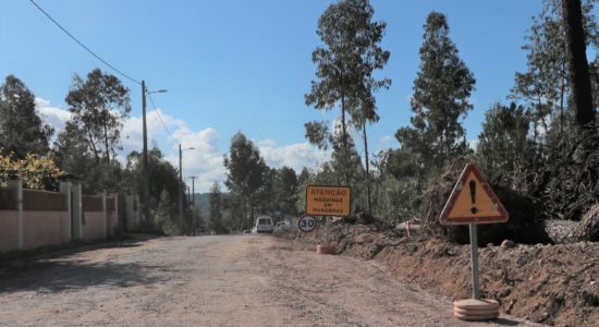 Estradas requalificadas na União de Freguesias de Matas e Cercal