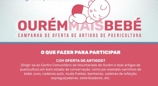 Município lança projeto “Ourém Mais Bebé”