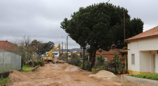 Drenagem de águas em Casa Velha, Eira da Pedra e Fátima-sede