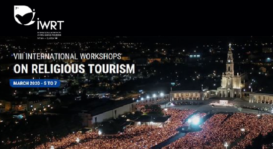 VIII Workshops Internacionais de Turismo Religioso entre 5 e 7 de março em Fátima