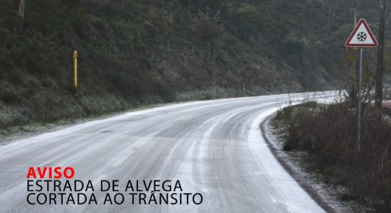 AVISO – Estrada de Alvega Cortada ao Trânsito