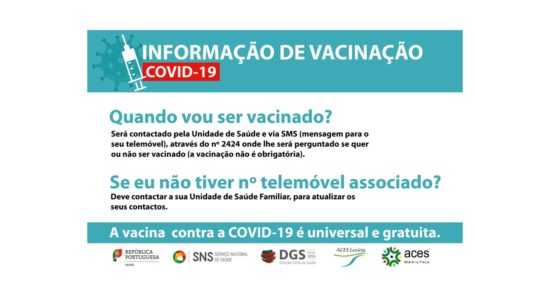 Ourém continua na próxima semana execução do Plano de Vacinação Covid-19