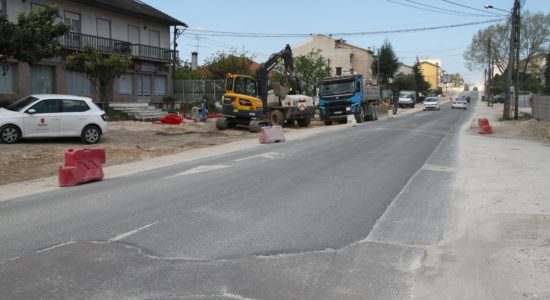 Estrada de Leiria (EM 357) | Requalificação decorre a bom ritmo