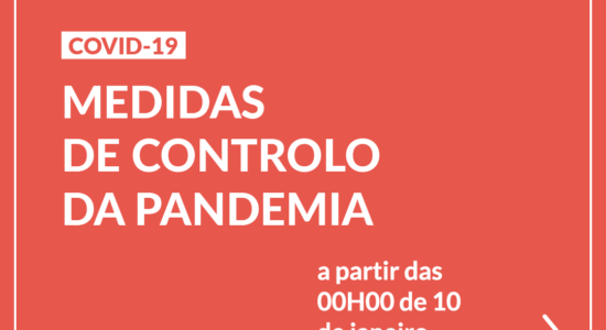 Medidas de controlo da pandemia
