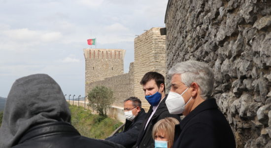 Encontro de presidentes no Castelo de Ourém