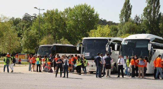 Rota Carmelita recebeu grupo de 600 peregrinos