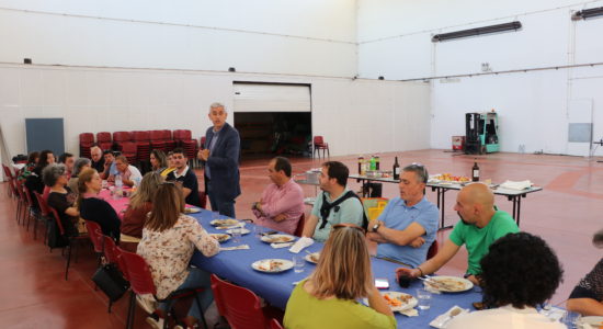 Almoço convívio de encerramento do Centro Municipal de Vacinação