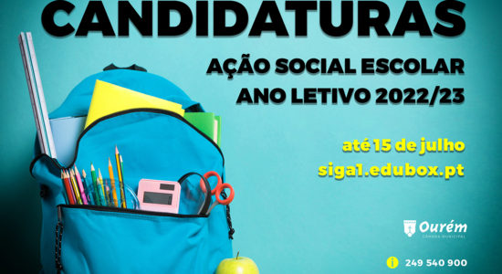 Candidaturas a apoios de Ação Social Escolar disponíveis até 15 de julho