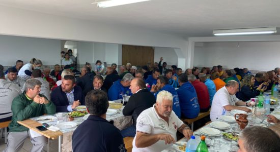 Almoço convívio do Torneio de Petanca no Lavradio
