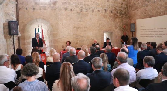 Cerimónia protocolar de inauguração Castelo e Paço dos Condes de Ourém