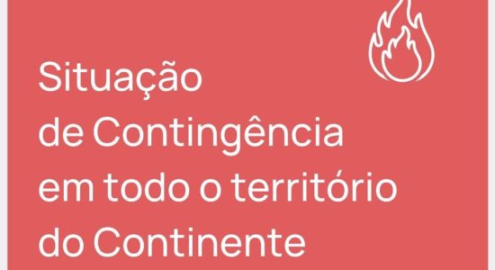 Situação de Contingência em vigor até domingo