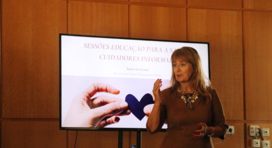 Abertura das Sessões de Educação para a Saúde destinadas a Cuidadores Informais