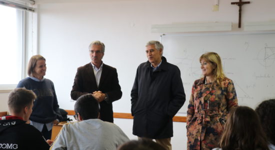 Executivo Municipal visita escolas e colégios de Fátima