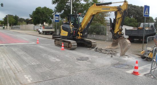 Município está a requalificar Avenida dos Pastorinhos