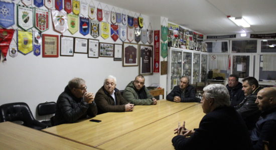 Presidente em visita de trabalho às instalações do Centro Desportivo de Fátima