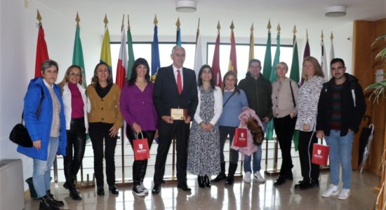 ERASMUS | Presidente recebeu comitiva de Lituânia e Espanha