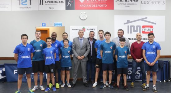 Município continua périplo pelas Associações Desportivas do concelho | Montamora Sport Clube