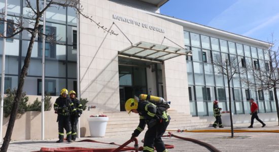 Simulacro de incêndio testa capacidade de resposta no Edifício-Sede