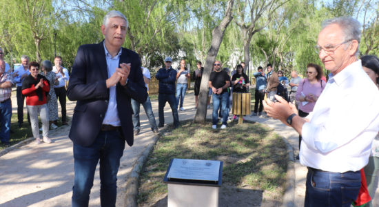 Presidente da Câmara inaugura Parque de Lazer e Multiusos de Rio de Couros
