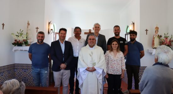 Inauguração da Capelinha de Nossa Senhora de Fátima, em Lagoa do Furadouro