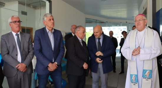 Presidente na inauguração da Rádio Maria Portugal em Fátima