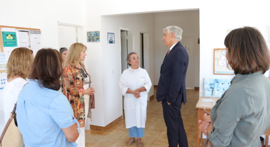 Diretora do ACES Médio Tejo visita Unidades de Saúde do concelho