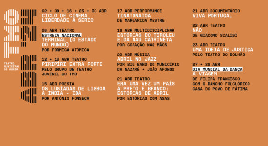 TMO | Teatro Municipal de Ourém – Abril 2024