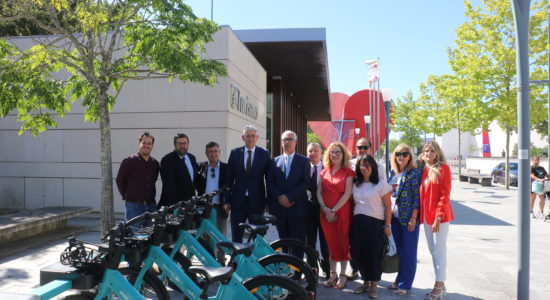 Lançamento do Sistema Intermunicipal de Bicicletas Elétricas Meio B em Ourém