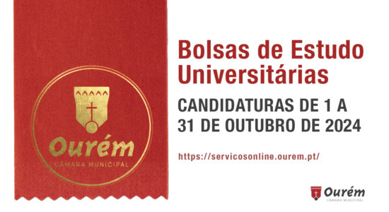 Bolsas de Estudo Universitárias – Candidaturas até 31 de Outubro