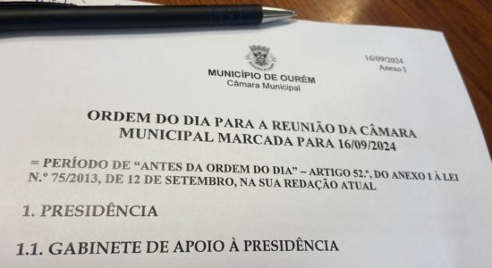 Declarações – Reunião de Câmara 16.09.2024