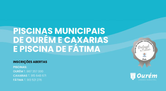 Abertura de Inscrições – Escola Municipal de Atividades Aquáticas de Ourém