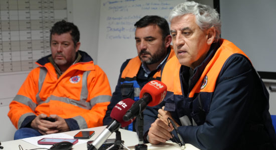 Conferência de Imprensa – Ponto de situação após a passagem da Depressão Kristin